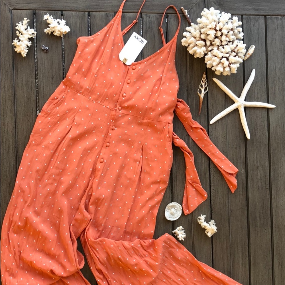 🌴🌼ROXY- WHEEL AND PALMS JUMPSUIT🌼🌴 - Picture 2 of 12